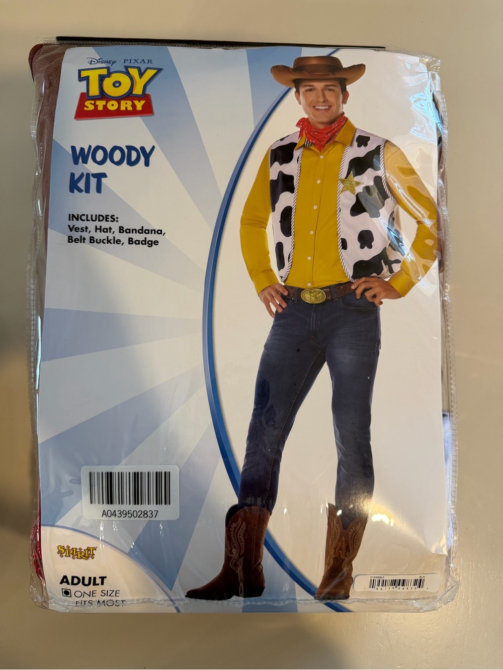 woody halloween costume- adult